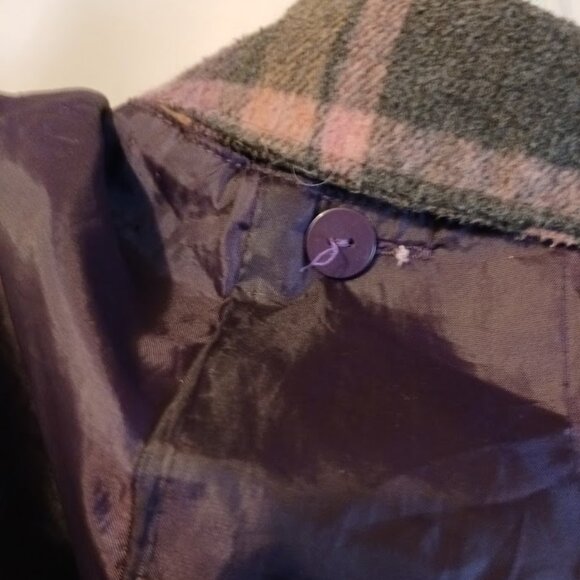 JOUJOU Waterproof Peacoat women XS Black Gray Purple winter jacket Double breast - Picture 9 of 12